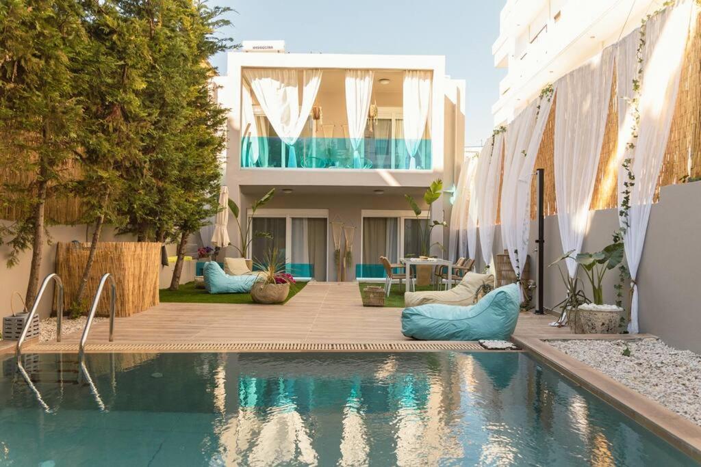 G&M Luxury Residence With Pool Chania  Exterior photo